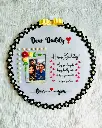 Birthday Calendar Embroidery Hoop For Father  | Best Birthday Gift | @Kiracreation's