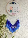 Baby Shower Embroidery Hoop With Tassels .| Best Birthday Gift | Kids Hoops | Baby Hoops |@kiracreation's     