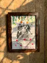 Photograph Embroidered Frame | brithday gift | couple gift | anniversary gift | @kiracreations
