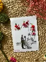 Embroidery work  photo Frame| engagement  embroidery photo frame .| brithday gift | couple gift | anniversary gift | @kiracreations