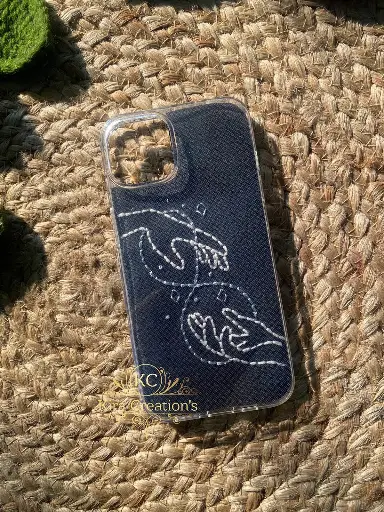 Embroidered Mobile Cover | Birthday Gift | Customization Available | @kiracreation's