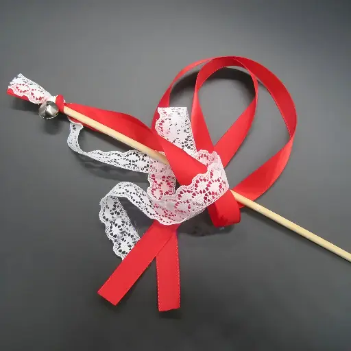 Wedding Wands  With Beautiful Bell & Ribbon | Customization Available | pack of 30 Wands @kiracreation's
