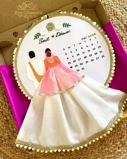 Wedding Embroidery Hoop | baby pink | Wedding Gift | Customizable| Anniversary Gift | @kiracreation's 